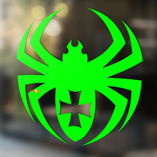 Black Widow Spider Universal Vinyl Decal Sticker_2