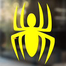 Spider Silhouette Minimal Style Universal Vinyl Decal Sticker_3