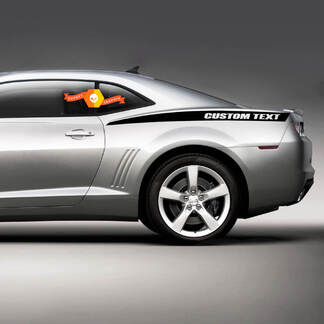 Chevrolet Camaro Rear Quarter Side decal
