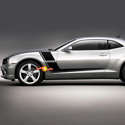Camaro Chevrolet Racing Side Hockey Stripes Decal Sticker
