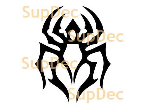 Spider Vinyl Wall  Window Bathroom Sticker Decal removable #5
