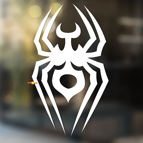 Spider Silhouette Universal Vinyl Decal Sticker_1