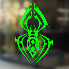 Spider in Tribal Style Universal Vinyl Decal Sticker_2