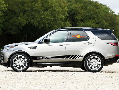 Discovery Logo Side Stripes Vinyl Decal Kit For Land Rover Discovery 