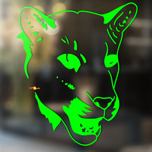 Lioness Outline Style Universal Vinyl Decal Sticker_2