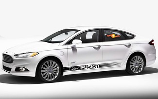 ford fusion 2X side body decal vinyl graphics racing sticker high quality
