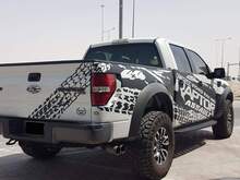 F-150 Ford Raptor Mud Splatter Tire Track Decal Graphics Stickers Vinyl Decal Graphic
 3