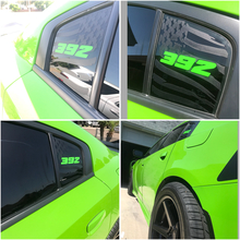 2 Dodge Charger Window US flag 392 Vinyl Windshield Decal Graphic Stickers
 3