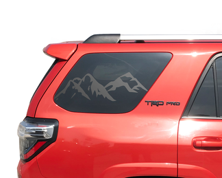 Mountain Windshield  Decal Fits 2010-2019 Toyota 4Runner TRD PRO Limited Stickers
