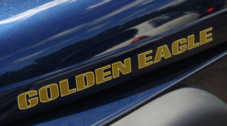 Jeep Wrangler Golden Eagle Hood Decal #1
