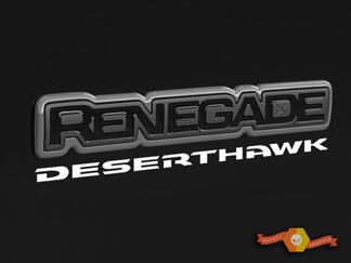 Jeep Renegade Deserthawk Desert Hawk Decal Vinyl SUV Decal
