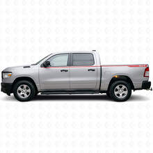 4x4 Thin Side Stripes Vinyl Decal Kit for Dodge Ram 1500_4