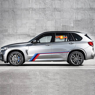 BMW X5M F85 side graphics decals M SPORT M Performance M Tech
