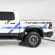 Side Stripes BedSide Truck Vinyl decals stickers for Dodge Ram 1500 5