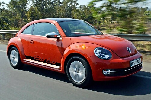 Turbo Script Side Stripes Vinyl Decals for VW Beetle 2011-2018