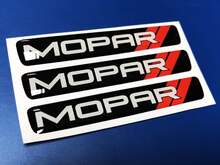 One Steering Wheel emblem domed Sticker Decal Challenger Charger Mopar Dodge
 2