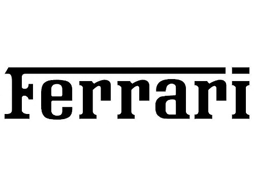 Ferrari Logo Side Vinyl Decal Sticker for Ferrari Cars