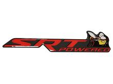 Scat Pack SRT Powered Domed Badge Decal for Dodge Challenger or Charger_2