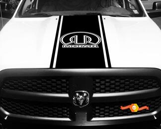 Dodge Ram 1500 2500 3500 Vinyl Racing Stripe Mopar Hood Decals Stickers #27
