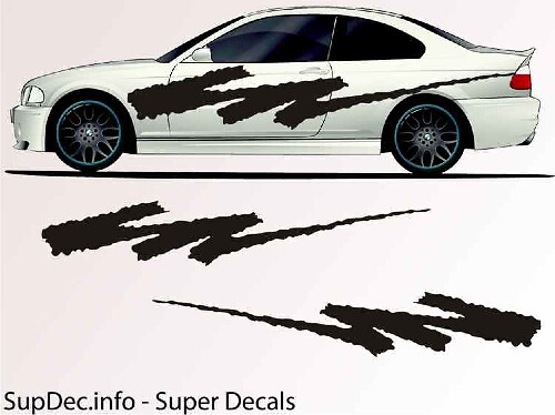 Vinyl Auto Body Graphics EXTERIOR OUTSIDE Decal sticker B706