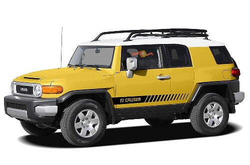 FJ Cruiser Gradient Line Side Vinyl Decal Sticker for Toyota FJ Cruiser