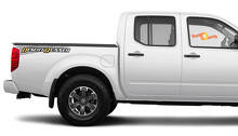 Desert Runner Tire Track Bed Side Vinyl Decal Pair for Nissan Frontier_2