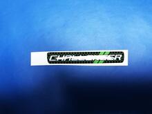 Steering Wheel Lime Honeycomb Challenger emblem domed Sticker Decal
 2