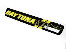 One Steering Wheel Yellow Daytona 392 Challenger Charger emblem domed Sticker Decal
 2