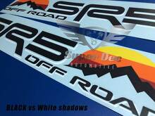 SR5 Off Road Vintage Style Side Vinyl Decals Set for Toyota Tacoma Tundra 4Runner _2