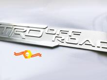 One TRD 4x4 Off Road Sport Pro Bro Metal Aluminum Badge BedSide Emblem Aluminium
 2