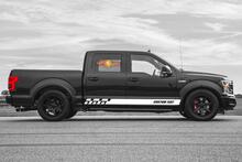 Racing rocker panel stripes vinyl decals stickers for Ford F-150 2020
 4