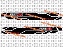 Pair of Pro 4X Titan Bed Side Vinyl Stickers Decal Kit for Nissan Titan 2015 - 2020
 2