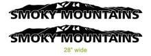 Smoky Mountains New Mountains Window Decals for Hood Jeep Wrangler Rubicon Renegade Vinyl Sticker
 2
