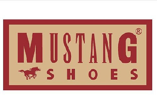 Mustang Shoes Decal Sticker