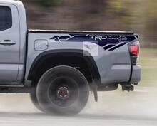 TRD Trout Edition 4x4 PRO Sport Off Road Side Vinyl Stickers Decal fit to Tacoma 2013 - 2020 or Tundra 2013 - 2020
 2