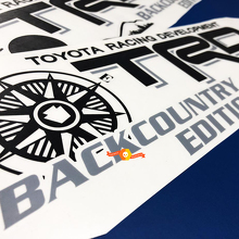 TRD Compass Forest Graphic Decals Stickers for Toyota Tacoma 2016-2020 3