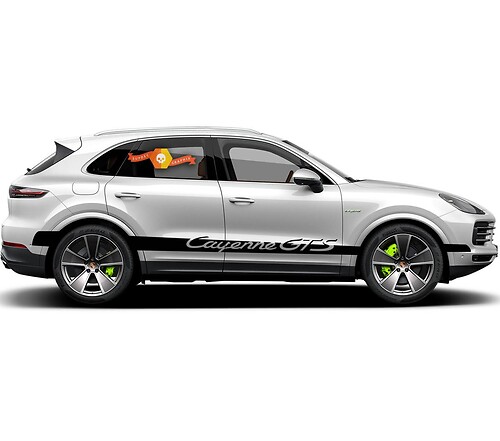 Porsche Cayenne GTS Side Stripes Decal Sticker 2003–present
