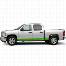 Alpine Ridge Door & Rocker Panel Vinyl Stripes for Chevrolet Silverado 1500 GMT900 2007-2013_6