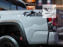 TRD 4x4 PRO Sport Off Road Camp Edition Mountains Forest Side Vinyl Stickers Decal fit to Tacoma Tundra 4Runner #2
 3