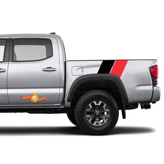 2016 2017 2018 2019 2020 Toyota Tacoma TRD Dual Off Road Side Bed Decal Graphics Sticker

