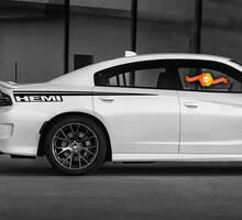 Dodge Charger Straight R/T Hemi SRT Decal Sticker Complete Graphics Kit fits to models 2015-2020
 4