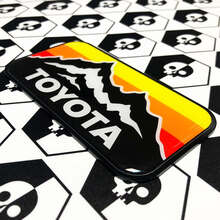 New Toyota Mountains Vintage Colors Badge Emblem Domed Sticker Decal with High Impact Polystyrene
 2