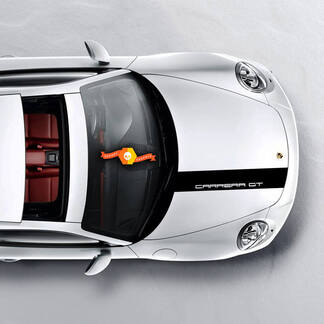 Hood Porsche Carrera GT Stripes Kit Decal Sticker

