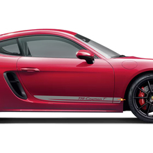 Porsche 718 Cayman T Side Stripes Kit Decal Sticker
 2