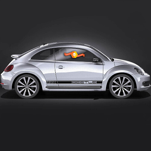 Beetle Side Stripes Vinyl Decals For Volkswagen Beetle 