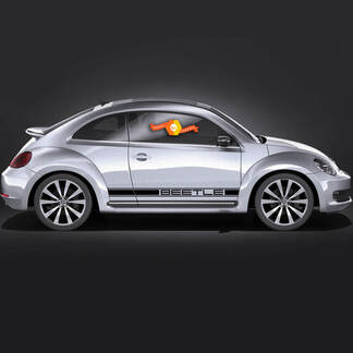 Volkswagen Beetle rocker Beetle Seitenstreifen Porsche Classic Look Graphics Decals Cabrio style fit any year
