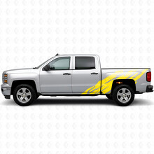 Jagged Bedside Vinyl Stripes for Chevrolet Silverado 1500 K2XX 2014-2019_3