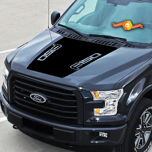 F150 Center Hood Stripe Vinyl Decal for Musclecar Truck
