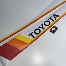 Toyota FJ Cruiser Side Retro Vintage Rocker Panel Stripes Sticker Decal Graphics
 4