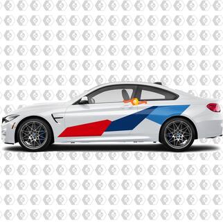 BMW M Power M Performance Huge Side New vinyl decals stickers For M4 M2 M5
